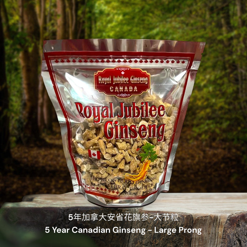 5年加拿大安省花旗参-节粒 / 5 Year Canadian Ginseng - Prong