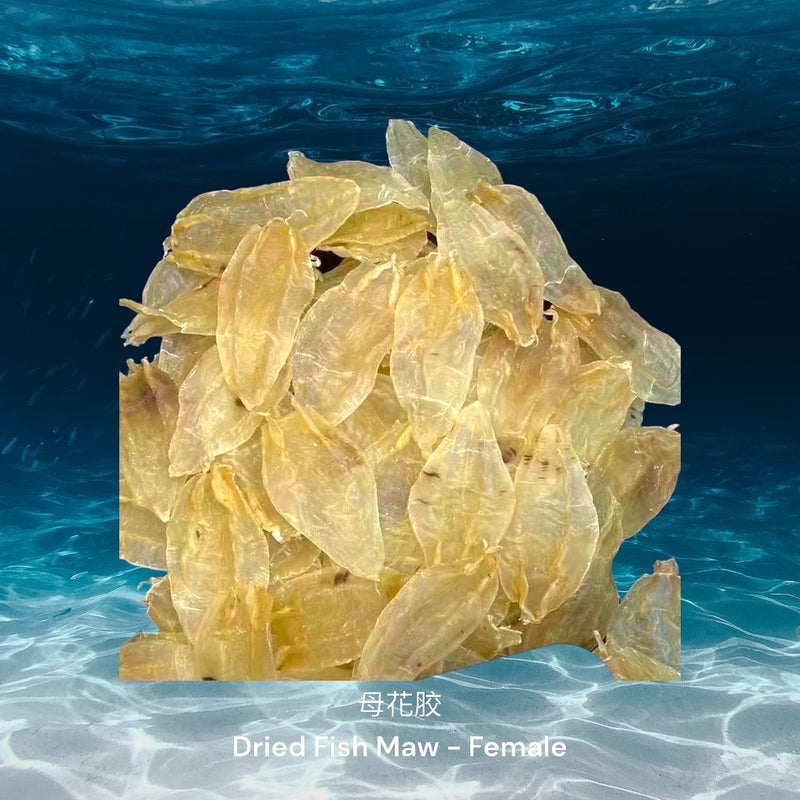 北海花胶母/ Dried Northern Sea Fish Maw - Female