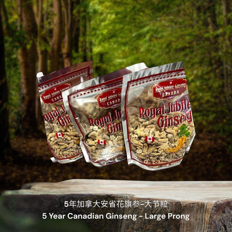 5年加拿大安省花旗参-节粒 / 5 Year Canadian Ginseng - Prong